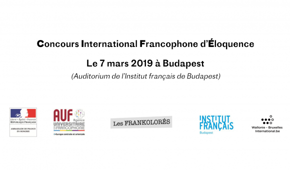 Concours International Francophone d’Éloquence 2019